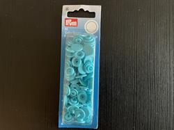Trykknapper turkise 12,4 mm fra Prym 30 sæt