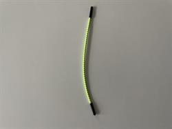 Lynlås vedhæng elastik 15 cm Neon Gul