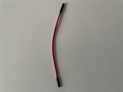 Lynlås vedhæng elastik 15 cm Pink