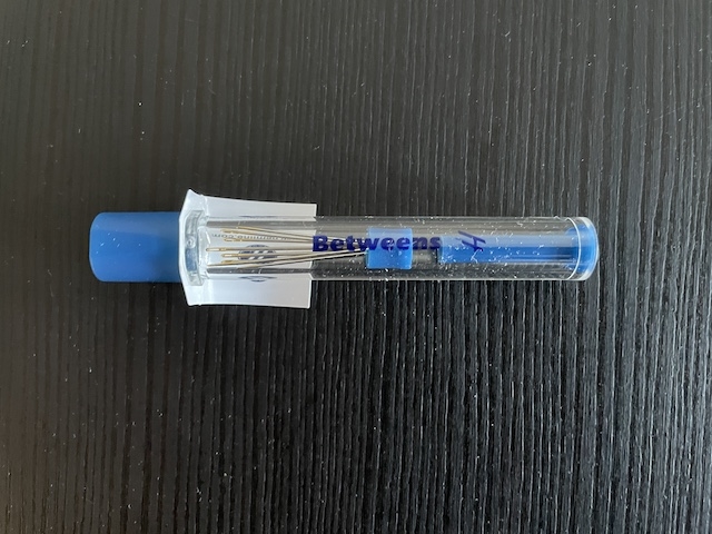 Nåle i magnet rør Embroidery nåle fra Hemline - blå