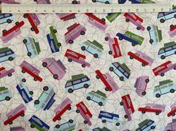 Friluftsliv på patchworkstof - Mobilehome