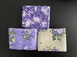 Lilac Lane patchworkstof 3 stk/FQ 