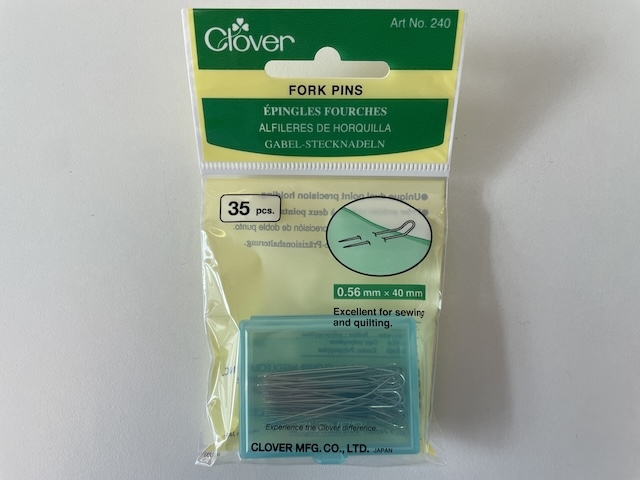 Fork pins fra Clover - 35 stk