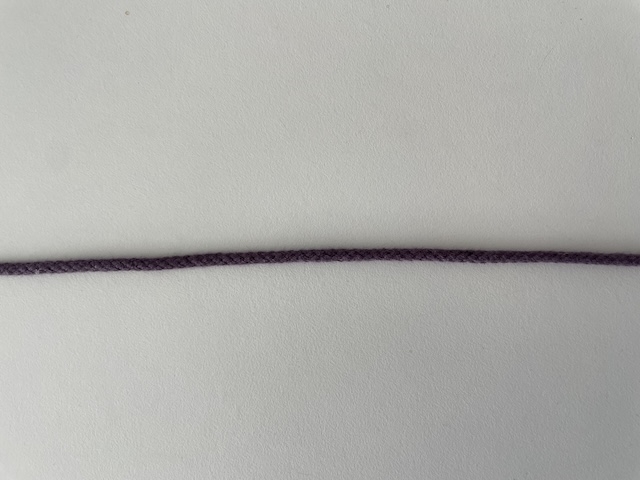 Anoraksnor- Støvet lilla Pris pr meter