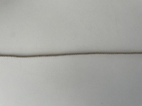 Anoraksnor- Sandfarvet. Pris pr meter