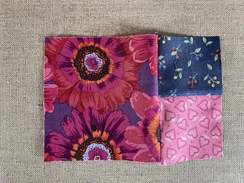 dueodde restetæppe grå store firkanter i rækker