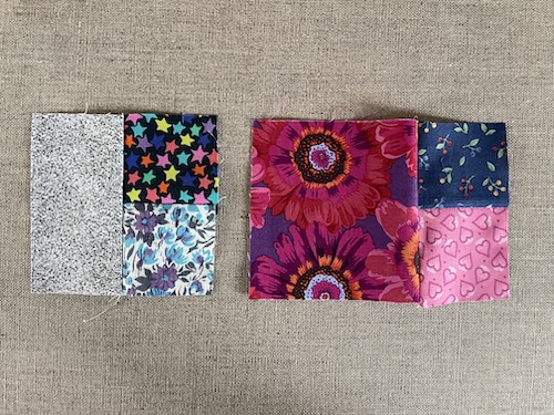 dueodde restetæppe grå store firkanter i rækker