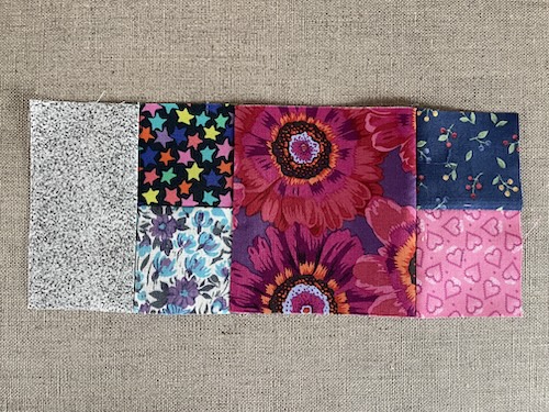 dueodde restetæppe grå store firkanter i rækker