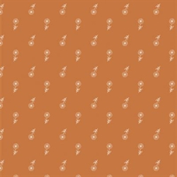 Juniper patchworkstof - Orange