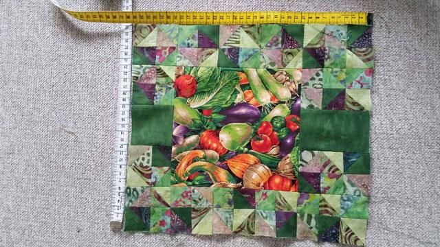 HANNES patchwork mini quilt - Jyttes mini-quilt