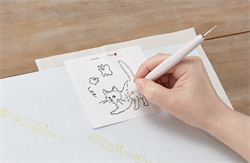 Karbonpapir fra Clover 3 ark på 30x25 cm