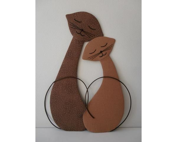 Kat kærster mønster sy forelskede katte – mønster fra houhou design