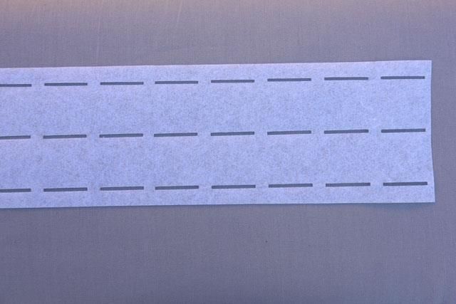 Linning vlieseline - Stansebånd 3 cm