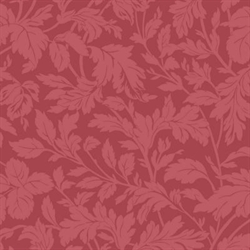 Regal Rose patchworkstof - Blade Røde