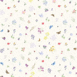 Together Is Better patchworkstof - små blomster 110 cm bred