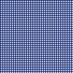 Beautiful Basics patchworkstof Blå hvid tern 110 cm bred