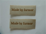 "Made by farmor" mærker 2 stk"Made by farmor" mærker 2 stk