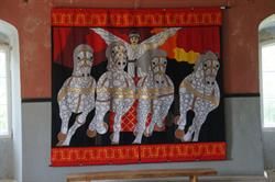 Middealderborgen Østergaard udstiller "Nike On Qadriga"