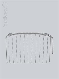 Quiltet Toilettaske MiniKrea mønster 115
