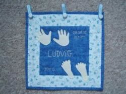 Navneophæng - Ludvig mønster