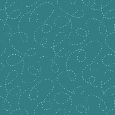 One Switch, Two Stitch patchworkstof - Petroleum