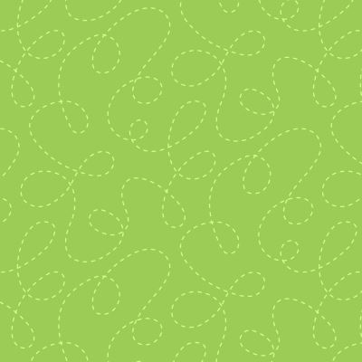 One Switch, Two Stitch patchworkstof - Limegrøn