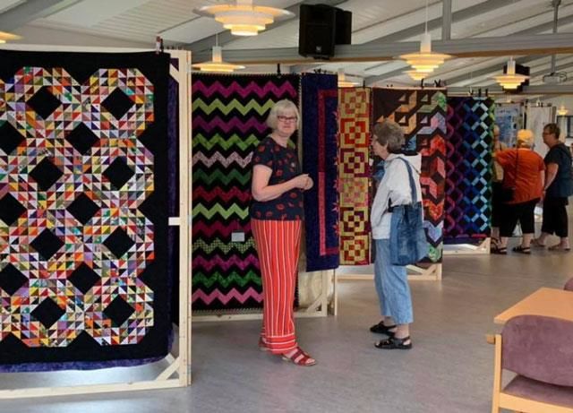 QUIP hos Freja Quilterne samme med HANNES patchwork