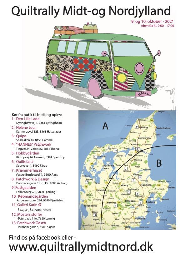 Quiltrally hos HANNES patchwork 2021 - ja da....