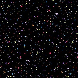 Confetti patchworkstof - sort bund 110 cm bred
