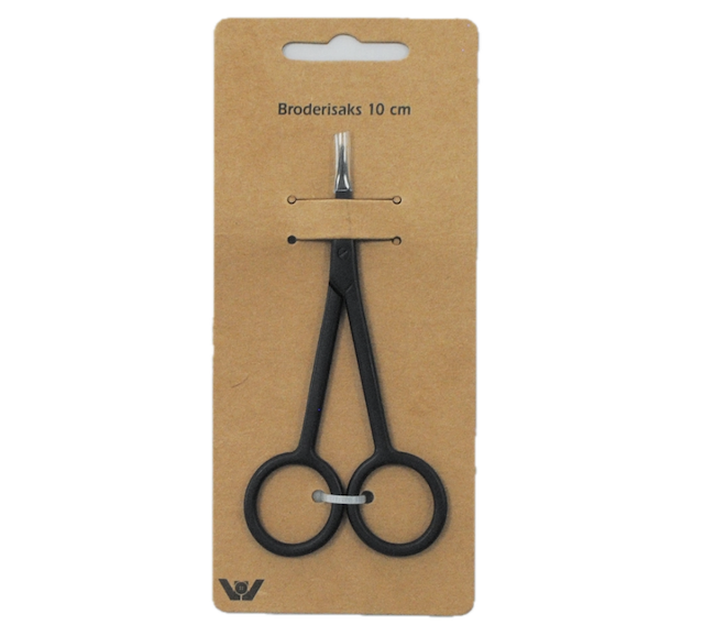 Broderisaks sort 10 cm – præcision og komfort til dit håndarbejde