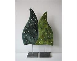 Skæve juletræer mønster Skæve juletræer mønster fra HouHou Design – legende og kreativ patchworkpynt til julen