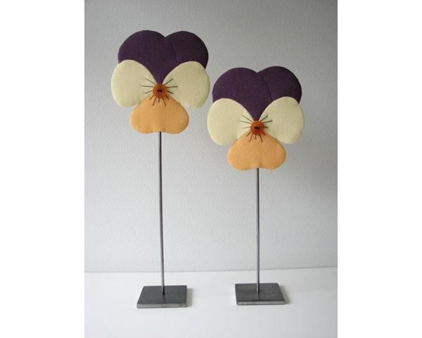 Stedmoder mønster hånd sy stedmoder mønster – sy farverige og livlige blomster i patchwork