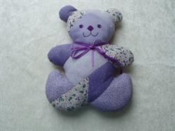 Stor patchworkbamse mønster