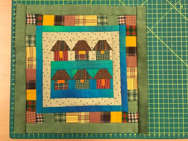 Mini quilt udfordring Lod 26 - Ullas mini quilt