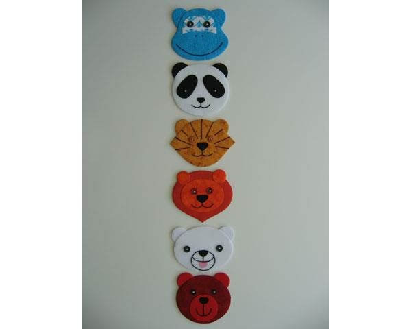 Vilde dyr mønster sy vilde dyr mønster – kreativt håndsyningsprojekt fra houhou design