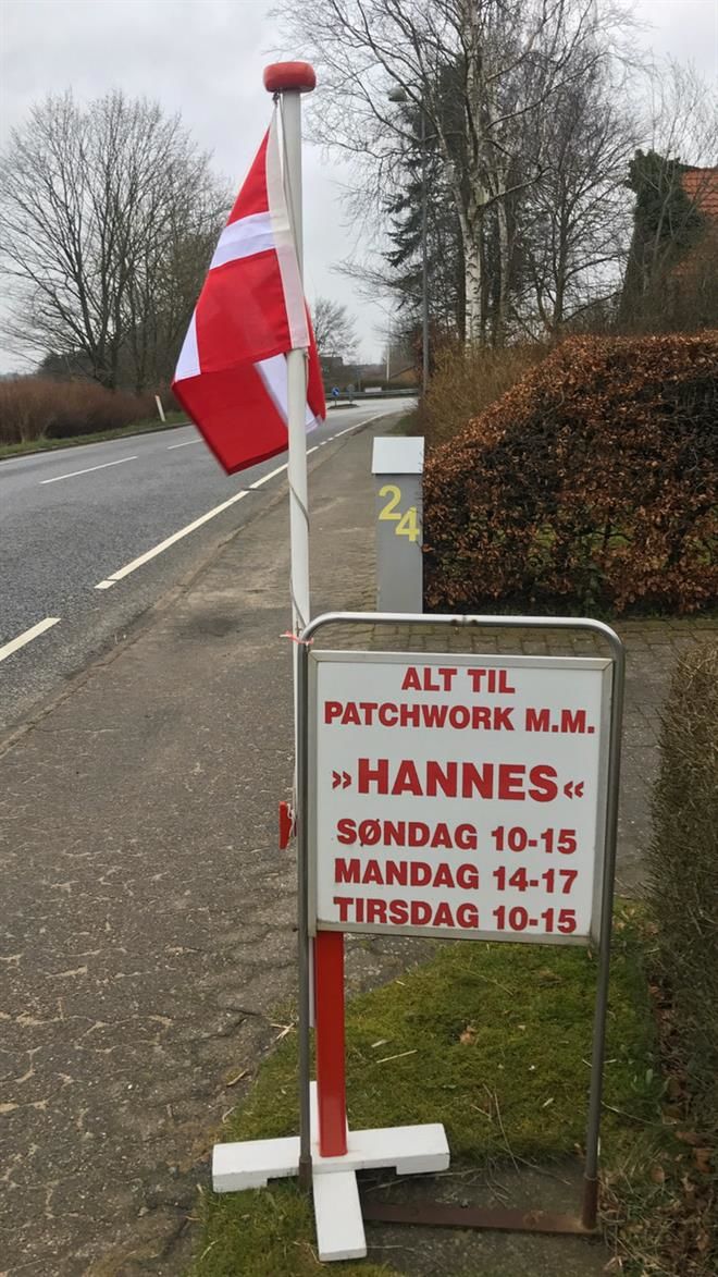 HANNES patchwork faste åbningstider