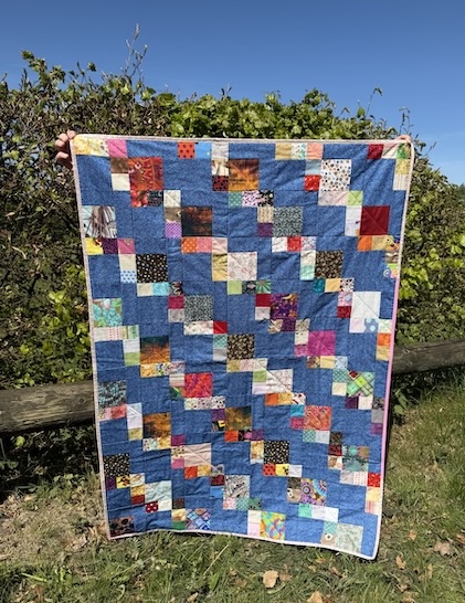 Åkirkeby patchwork tæppe