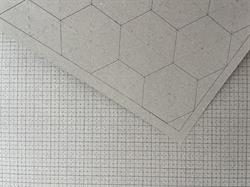 Dobbeltsidet kardus - genbrug 10 ark til patchwork