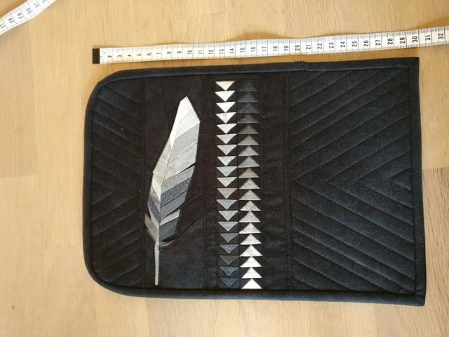 Mini quilt udfordring Lod 13 - Charlottes mini quilt