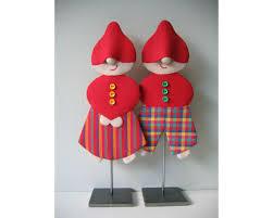 grublenisser – mønster med papskabeloner fra houhou design