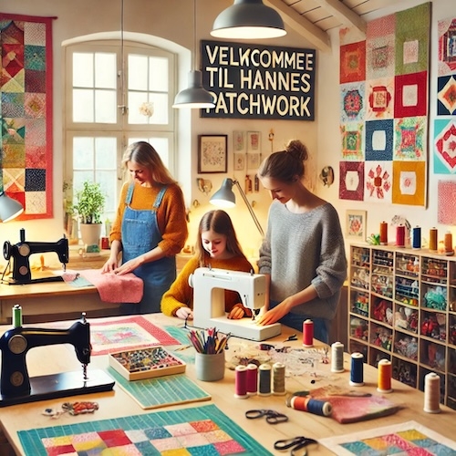 3 timers ene undervisning i patchwork