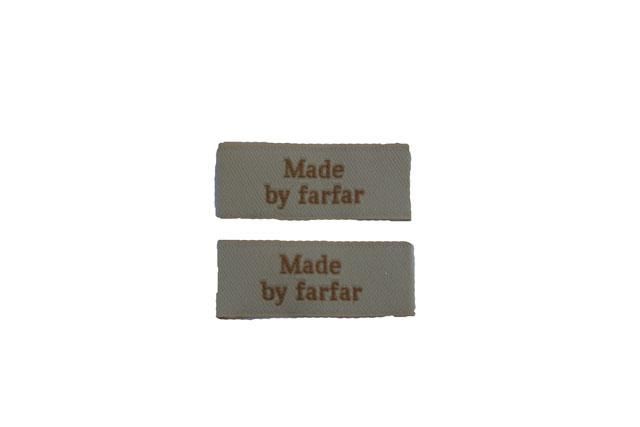 "Made by farfar" mærker 2 stk