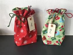 Sy selv nemme gaveposer i julestoffer