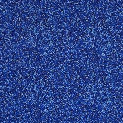 Glitter bomuldsstof bred - Blå