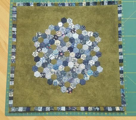 Mini quilt udfordring Lod 30 - Hannes mini quilt