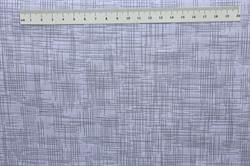 Harmoni Patchworkstof - Grå - Streger