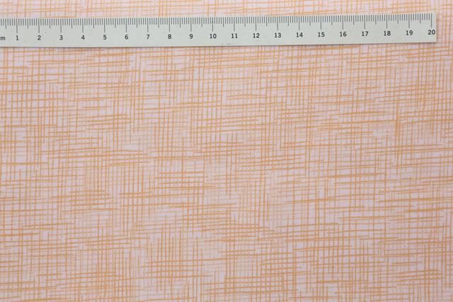 Harmoni Patchworkstof - Orange - Streger
