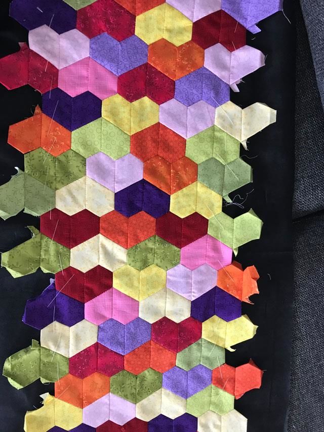 Afslutning af kanter til HIT syning - uens kanter