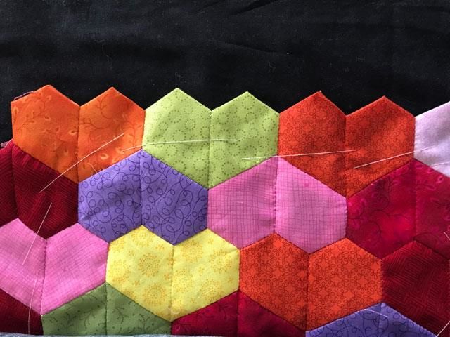 Afslutning af kanter til HIT syning - uens kanter