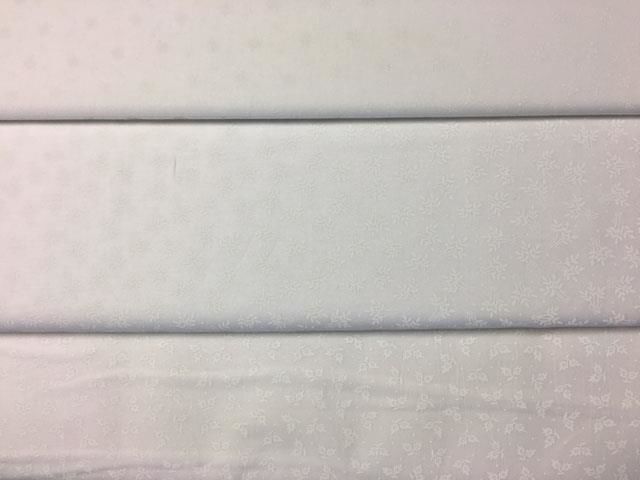 Hvid Patchworkstof med lille mønster